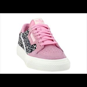 Adidas Continental Vulc Leopard Lace Up Sneakers Size 8 NWT